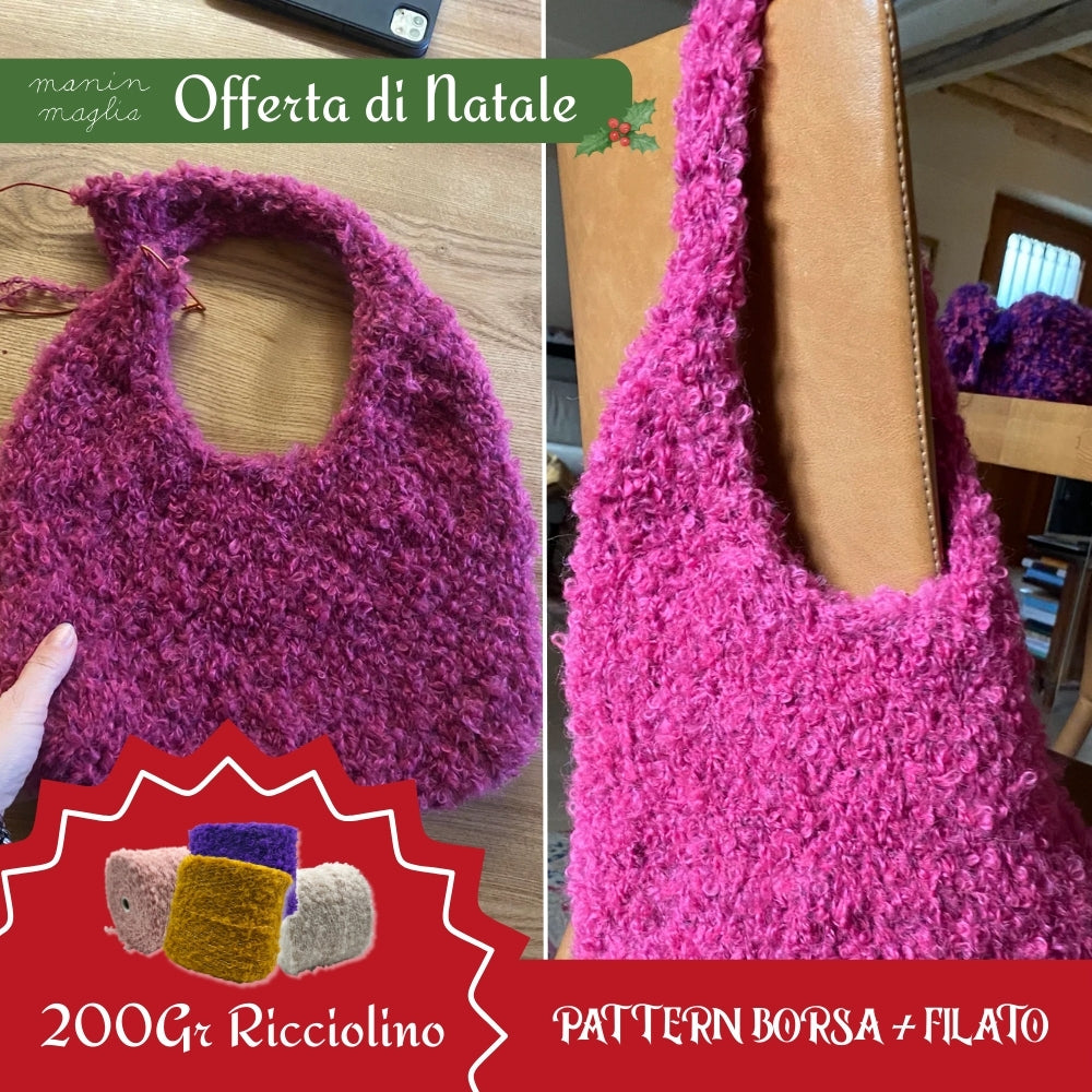 200 gr Ricciolino + Pattern Borsa