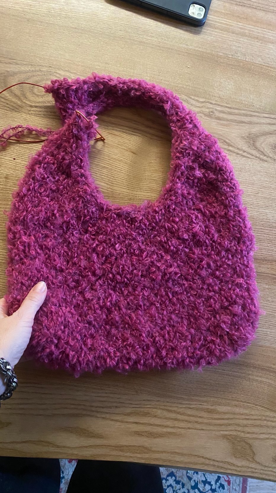 Pattern Borsa | Realizzata con Ricciolino